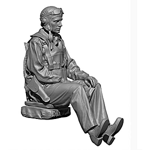 1/32 WW2 ВМС США Задний стрелок I (2 головы)