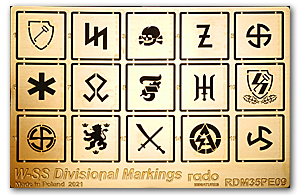 Маркировка дивизии W-SS