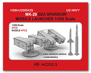 Ракетная установка MK-29 Seasparrow (2 шт.)