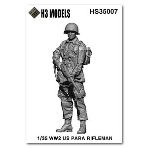 1/48 Американский парашютный стрелок времен Второй мировой войны