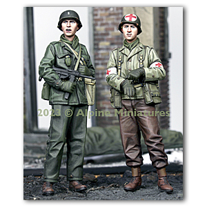 Набор пехотинца и медика США (2 фиг.)