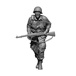 1/16 Американский десантник Второй мировой войны Атака (этот товар нужно заказать за 3–4 недели)