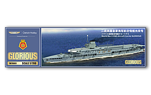 Авианосец HMS Glorious времен Второй мировой войны