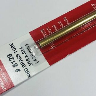 Трубка латунная RND 12-3/16x0,014