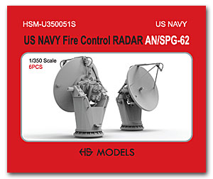 РЛС управления огнем ВМС США AN/SPG-62 (6 шт.)